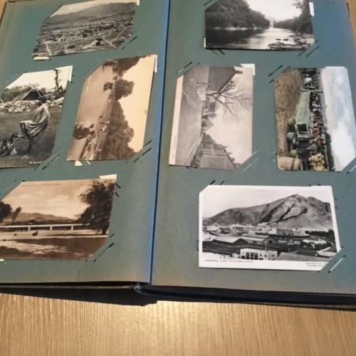 Postcard Album with 121 Cards GB Italy Canada New Zealand USA