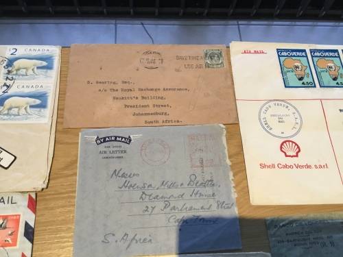 Postal History Cover LOT 31 Items Argentina Indochina USA GB Cabo Verde Denmark Malaya Singapore