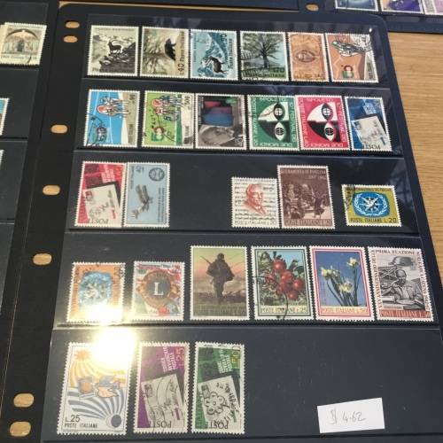 1960s Decade Italy No Duplication Not Complete Used Catalogue Aproximately R1150