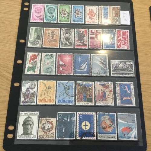 1960s Decade Italy No Duplication Not Complete Used Catalogue Aproximately R1150