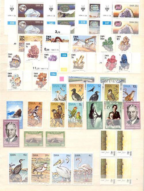 SWA Selection - Good Stamps - MNH Lot 1