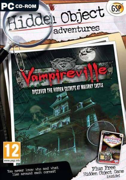 PC VAMPIREVILLE HIDDEN OBJECT ADVENTURES