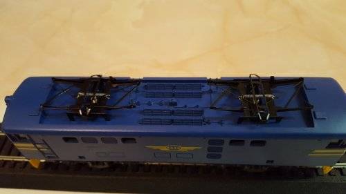 Lima E444 Blue Train Unit. ( REFURBISHED UN BOXED)