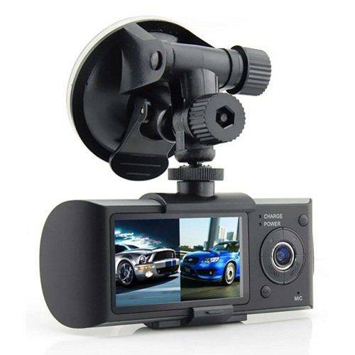 Car Dash Camera DVR R300  (GPS logger, Dual camera)