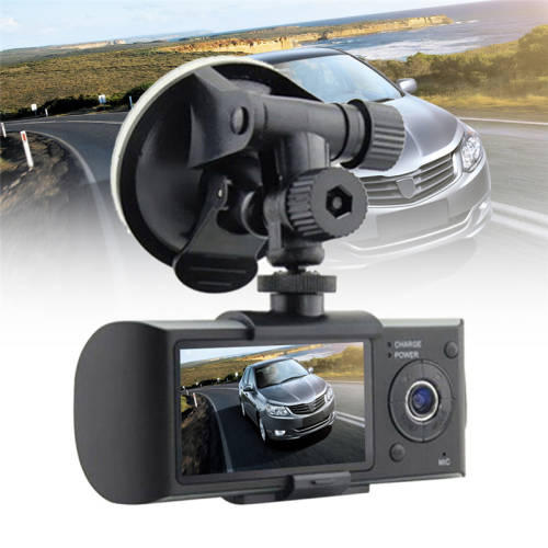 Car Dash Camera DVR R300  (GPS logger, Dual camera)