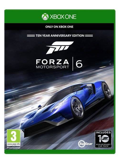 FORZA MOTORSPORTS 6 / FORZA 6 XBOX ONE GAME