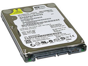 WESTERN DIGITAL (WD) 120GB 2.5" LAPTOP SATA HARD DRIVE