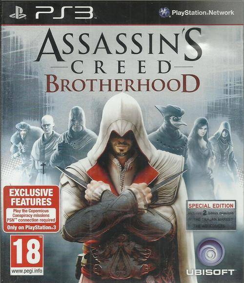 ASSASSIN'S CREED BROTHERHOOD SPECIAL EDITION GAME FOR PS3