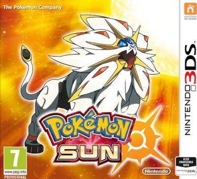 POKEMON SUN NINTENDO 3DS GAME
