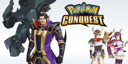 POKEMON CONQUEST GAME FOR NINTENDO DS