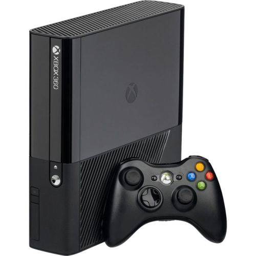 XBOX 360 E CONSOLE WITH CONTROLLER ETC