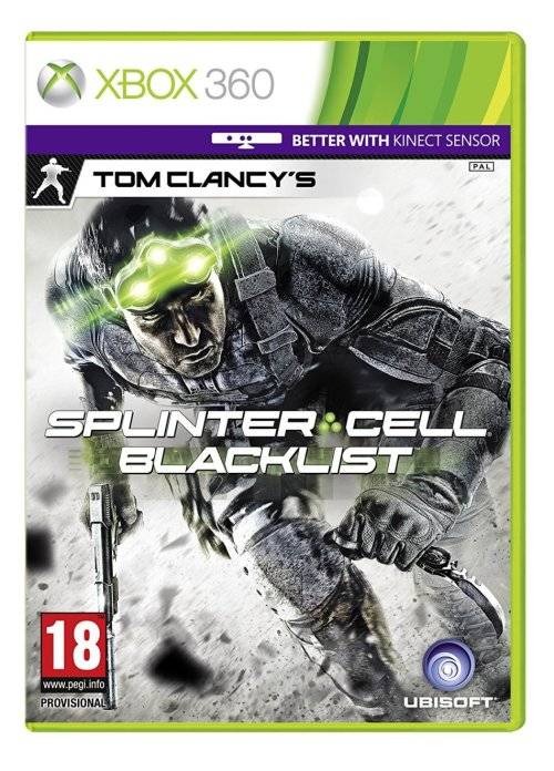 TOM CLANCYS SPLINTER CELL BLACKLIST GAME FOR XBOX 360