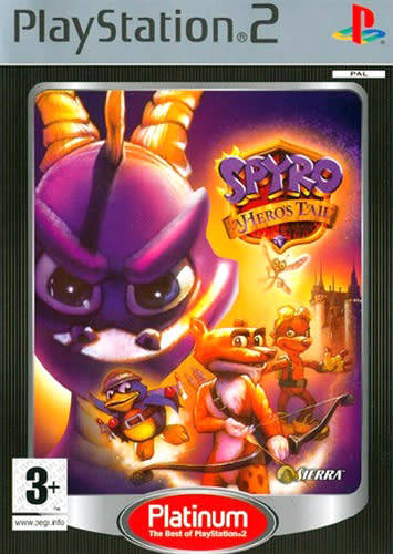 SPYRO A HEROS TAIL (PLATINUM) GAME FOR PS2