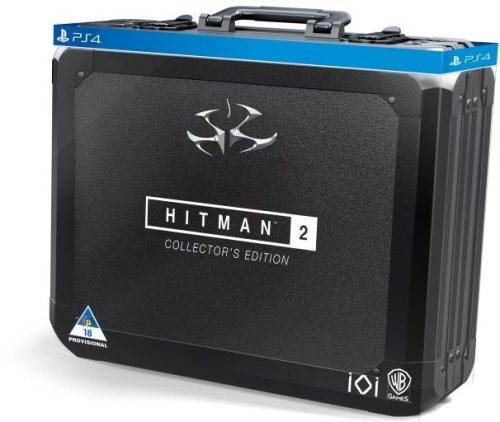 HITMAN 2 COLLECTOR`S EDITION GAME FOR PS4 / BRAND NEW SEALED