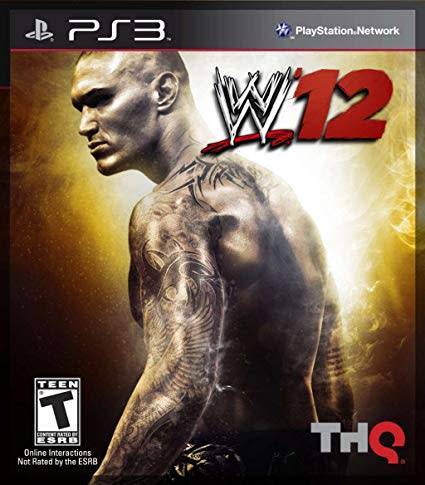 WWE 12 GAME FOR PS3