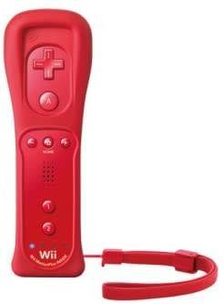 WII PLAY MOTION GAME + RED WII REMOTE WITH BUILTIN MOTION SENSOR BUNDLE GAME FOR WII