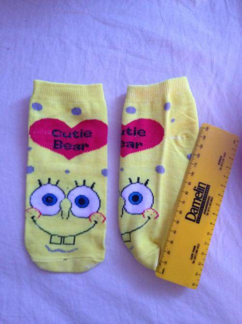 Cartoon Socks - Sponge Bob