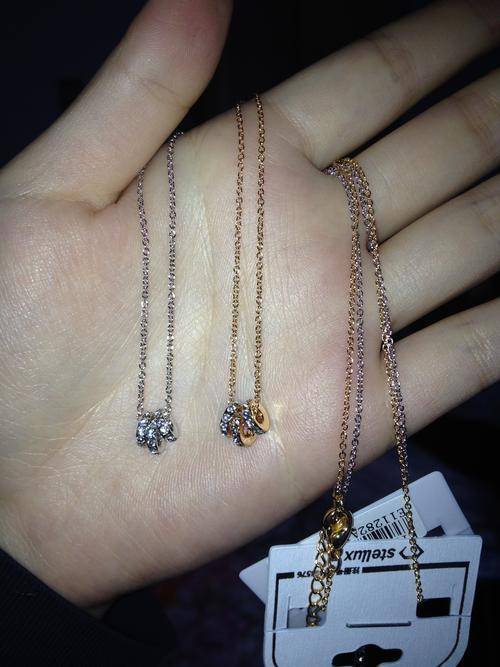 CZ Destiny Circles Necklace - Silver, Gold