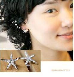 Sea Star Necklace&Earrings Set