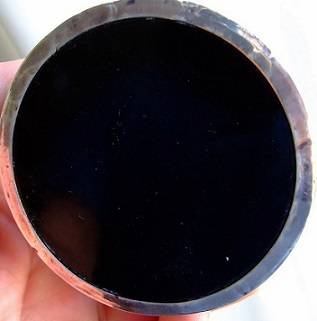 NB NB FOR EYEBEE ONLY. THANK YOU Hallmarked silver inkwell with hinged lid, Napper & Davenport