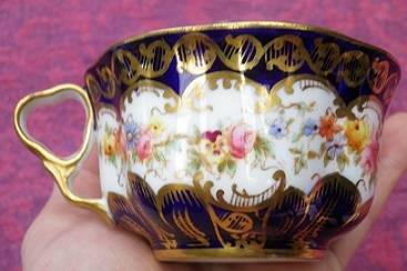 Spectacular! Rare! Beautiful! VICTORIAN c1890 CROWN STAFFORDSHIRE TRIO. No: A 807