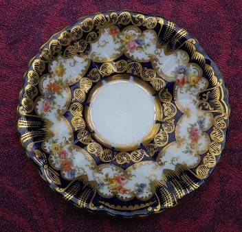 Spectacular! Rare! Beautiful! VICTORIAN c1890 CROWN STAFFORDSHIRE TRIO. No: A 807