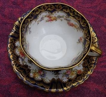 Spectacular! Rare! Beautiful! VICTORIAN c1890 CROWN STAFFORDSHIRE TRIO. No: A 807