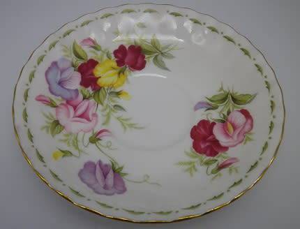 FOR RICKLEE ONLY PLEAS!! ROYAL ALBERT FLOWER OF THE MONTH SERIES. APRIL "SWEET PEA'