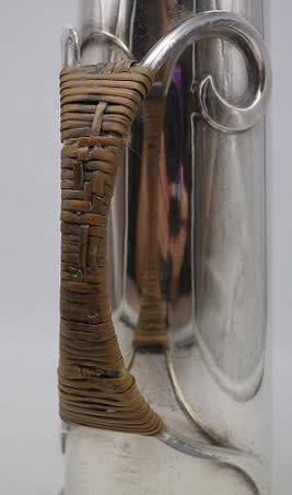 Antique George Unite Birmingham silver plated EPNS slender coffee pot Reg no: 536712