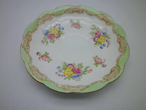 RARE and CHARMING Royal Albert Crown China Vintage/Antique Trio. Un-named Pattern