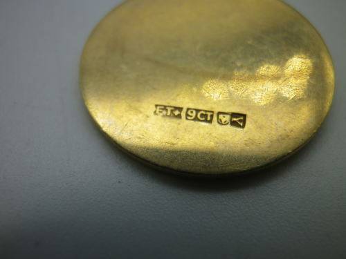 Vintage Hallmarked 9ct Yellow Gold St CHRISTOPHER