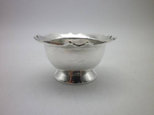 Hallmarked Sterling Silver Ring Bowl Birmingham 1909 33grms