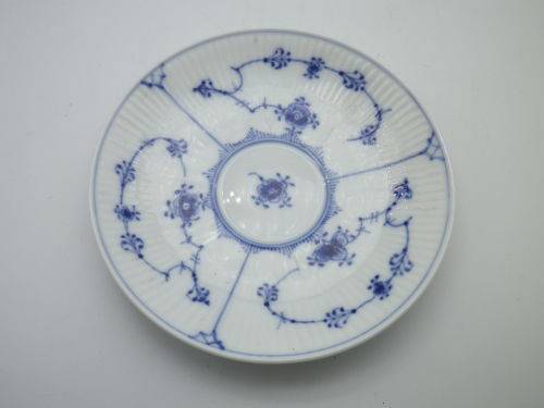 ROYAL COPENHAGEN, Denmark Blue and White Cup and Saucer . No: 1/79