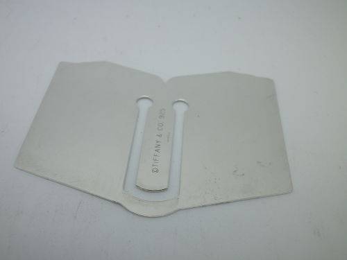 Original Tiffany & Co. Sterling Silver 925 bookmark. 18 g, 6.8 x 5cm