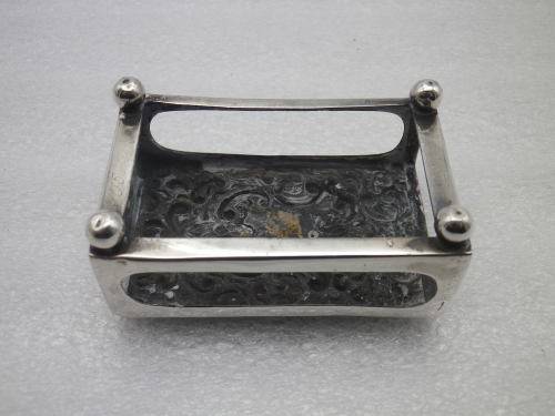 GORGEOUS Hallmarked Silver Matchbox holder..Birmingham 1901 Henry Matthews 23g 6.3x4x2.5cm