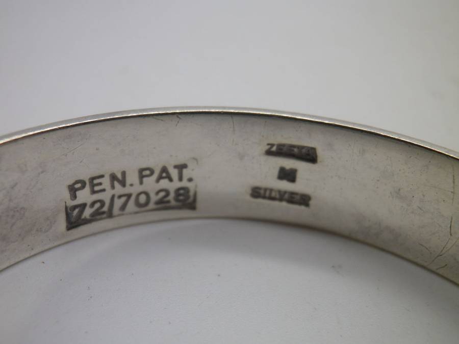 FOR JO ONLY PLEASE!! Fabulous SOUTH AFRICAN Designer ZEETA STERLING SILVER CLIP BANGLE