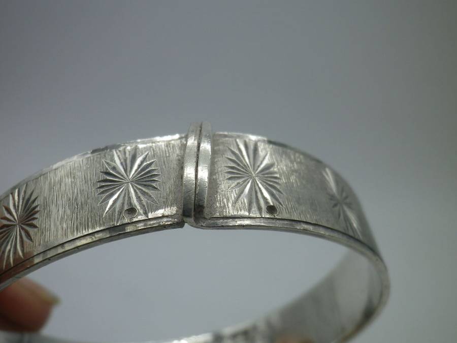 FOR JO ONLY PLEASE!! Fabulous SOUTH AFRICAN Designer ZEETA STERLING SILVER CLIP BANGLE