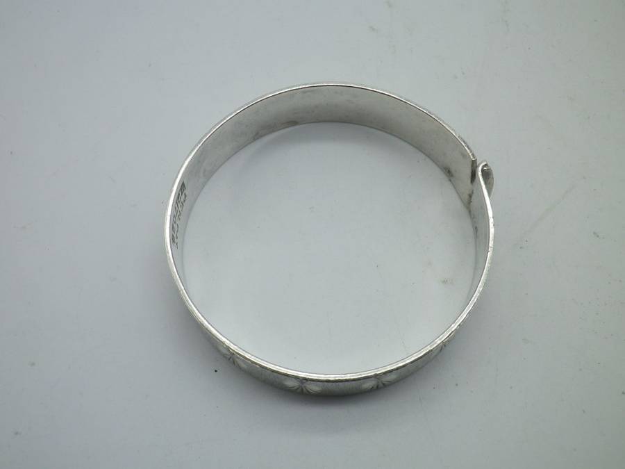 FOR JO ONLY PLEASE!! Fabulous SOUTH AFRICAN Designer ZEETA STERLING SILVER CLIP BANGLE