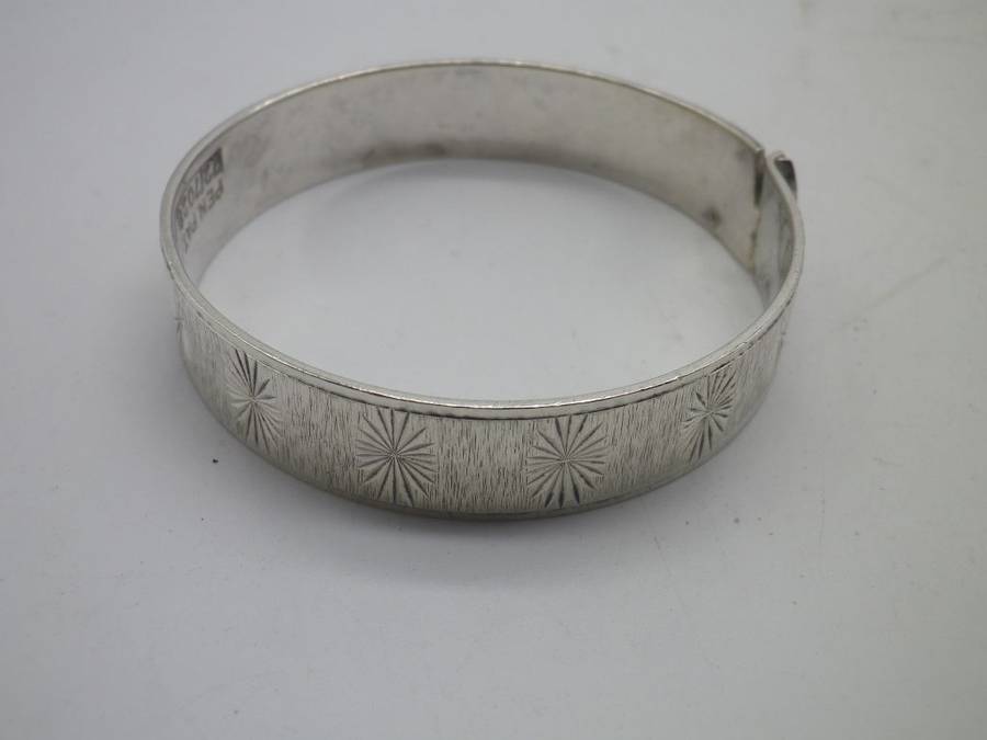 FOR JO ONLY PLEASE!! Fabulous SOUTH AFRICAN Designer ZEETA STERLING SILVER CLIP BANGLE