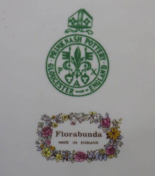 Lovely Prinknash Pottery Rectangular bowl Florabunda, Gloucester England