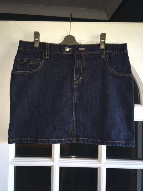 Denim stretch mini skirt from Identity