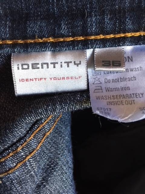 Denim stretch mini skirt from Identity