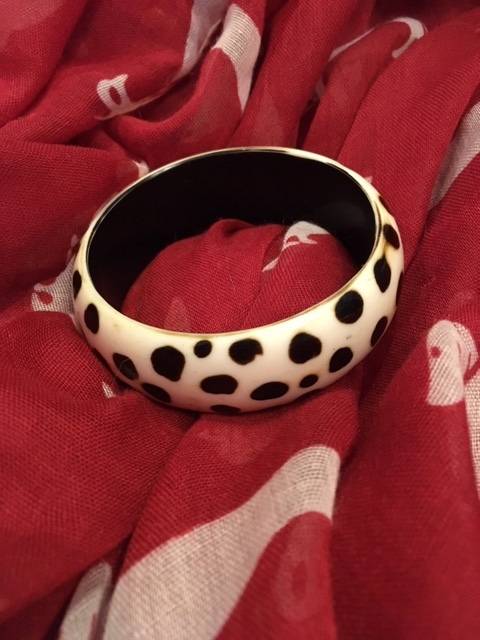 Polka dot bangle