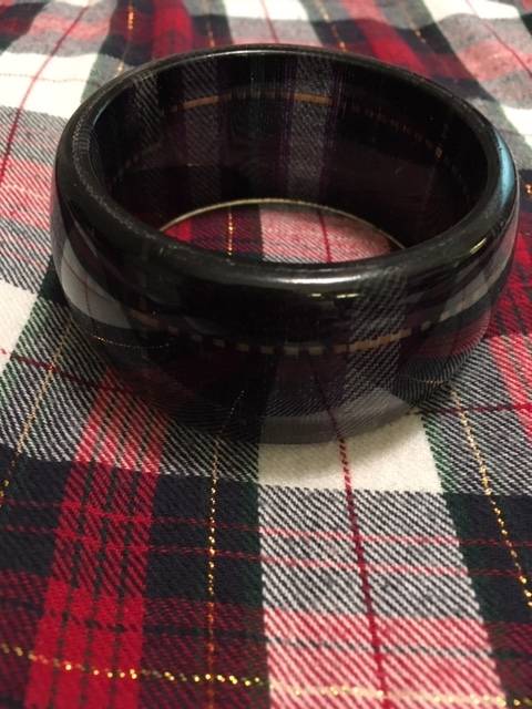 Tartan bangle