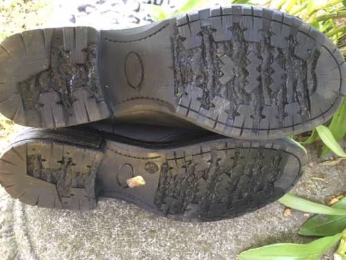 Genuine Leather Studded Boots