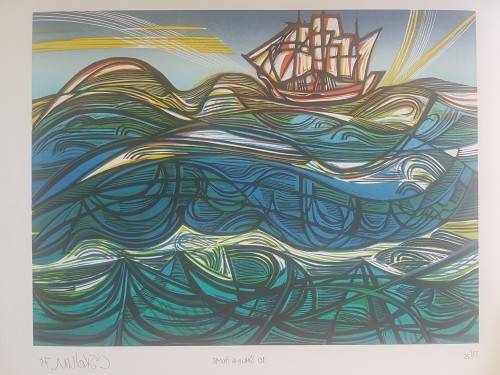 Cecil Skotnes - superb quality woodblock print SIGNED AND NUMBERED