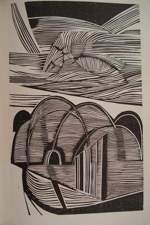 Cecil Skotnes - signed and numbered woodcut!! CRAZY R1 START!!!!