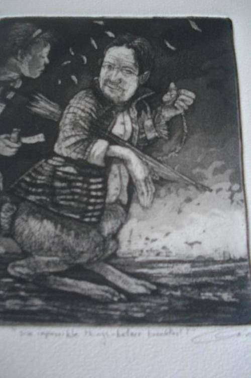 DIANE VICTOR ETCHING: