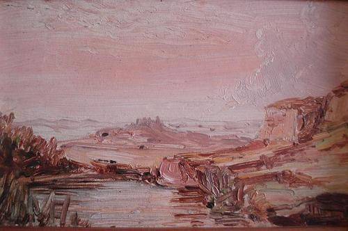ADOLF MULLER (GERMAN) OIL ON BOARD - CRAZY, CRAZY R1 OPPORTUNITY!!!!!!!!!!!!