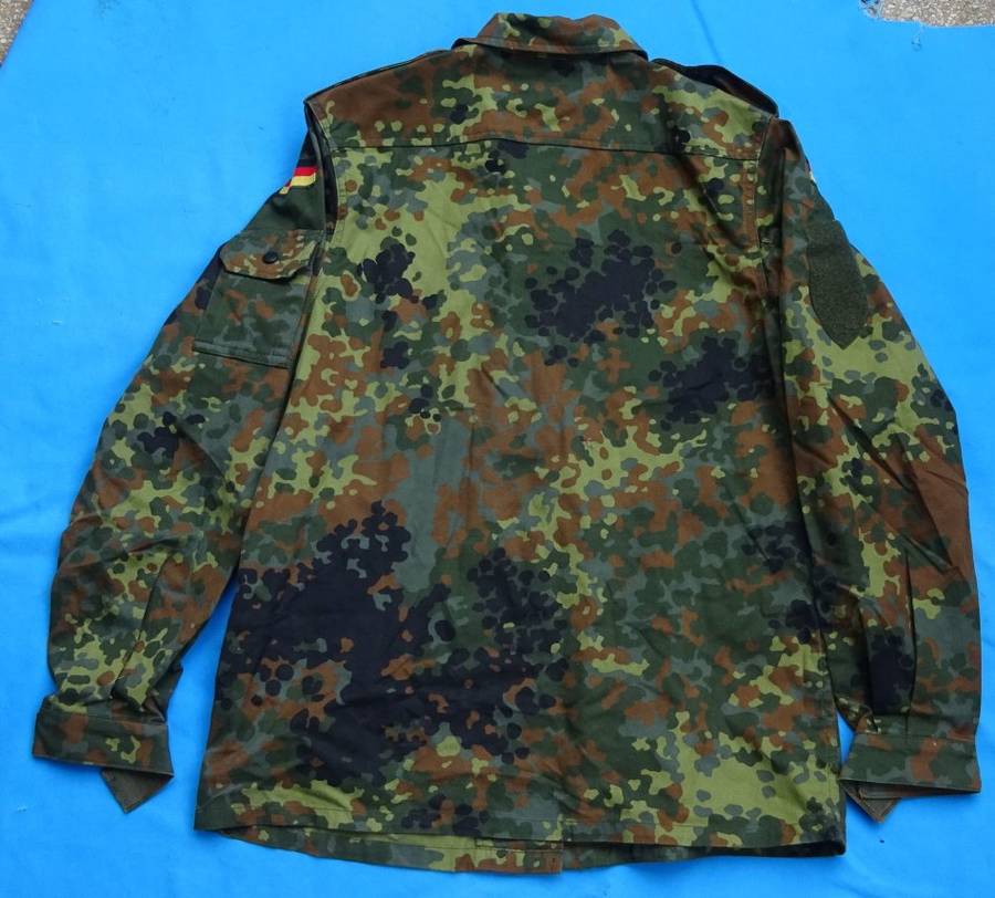 Original German Army Bundeswehr camo Shirt size XS  (D1/1)
